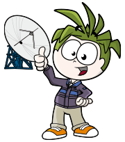 衛星通信エンジニアの仕事体験を象徴するキッザニアのウルバノのアイコン画像