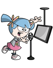 声優の仕事体験を象徴するキッザニアのビータのアイコン画像